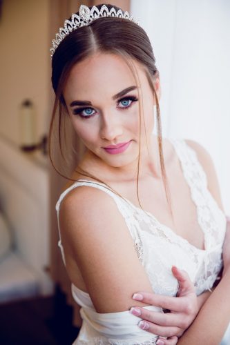 ranní přípravy nevěsty