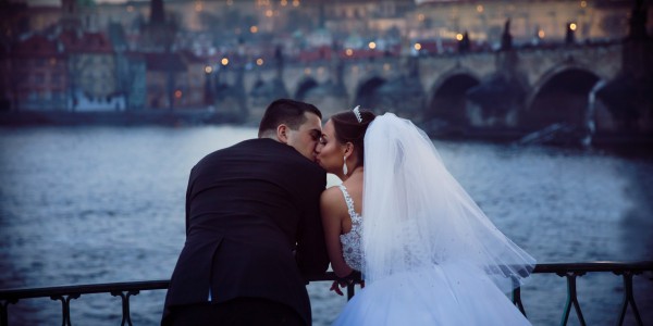 Sesión de fotos prenupciales en Pragua