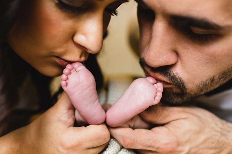 lifestyle newborn photo