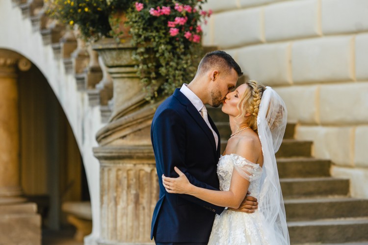 wedding Průhonice castle